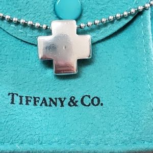 Tiffany & Co. Chunky Roman Cross Necklace